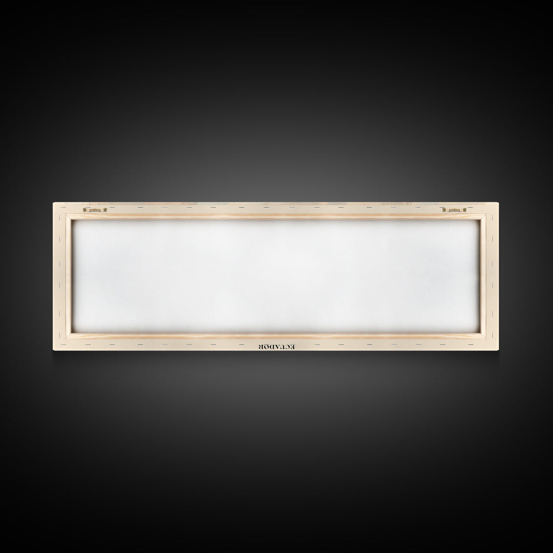 Gardner Bay, Ecuador Watercolor Print, Vacation Gift, Ecuador Wall Art, Beach Painting, Beach Decor, Large Wall Art, Wood Frame Art