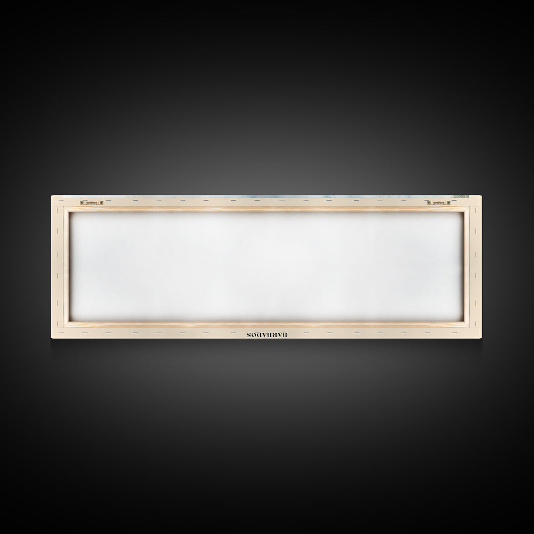 Gibbs Beach, Barbados Watercolor Print, Vacation Gift, Barbados Wall Art, Beach Painting, Beach Decor, Large Wall Art, Wood Frame Art