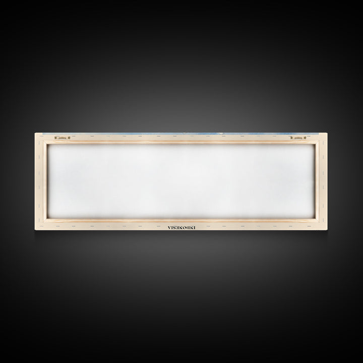 Gili Meno, Indonesia Watercolor Print, Vacation Gift, Indonesia Wall Art, Beach Painting, Beach Decor, Large Wall Art, Wood Frame Art