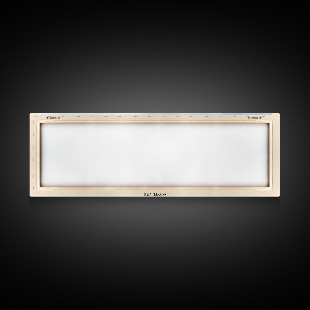 Grobust beach, Scotland Watercolor Print, Vacation Gift, Scotland Wall Art, Beach Painting, Beach Decor, Large Wall Art, Wood Frame Art