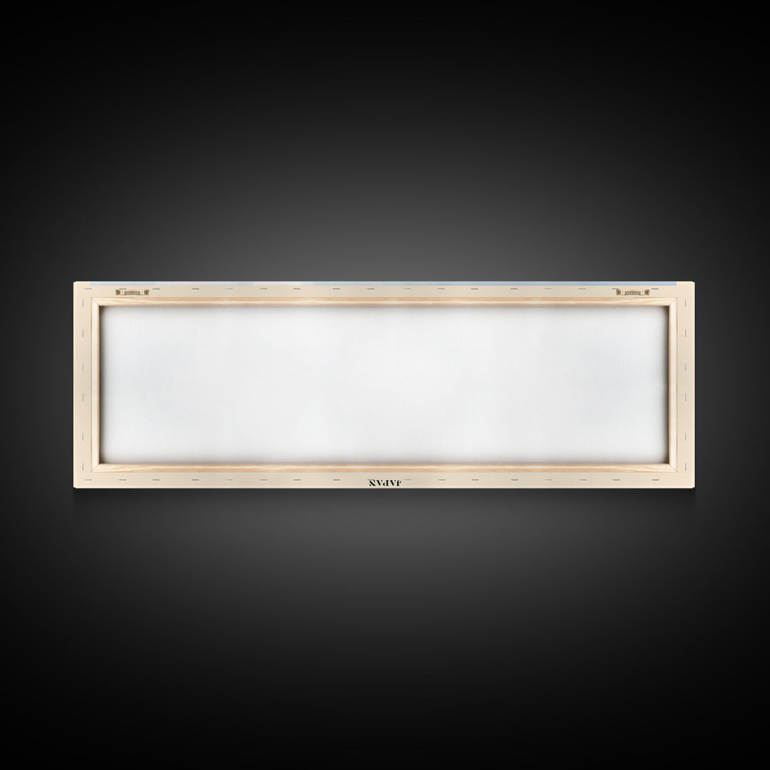 Hatenohama Beach, Japan Watercolor Print, Vacation Gift, Japan Wall Art, Beach Painting, Beach Decor, Large Wall Art, Wood Frame Art