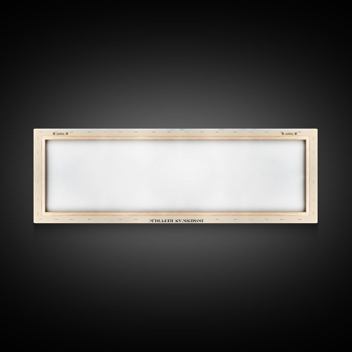 Hispaniola, Dominican Republic Watercolor Beach Print, Vacation Gift, Dominican Republic Wall Art, Beach Painting, Beach Decor, Beach Painting