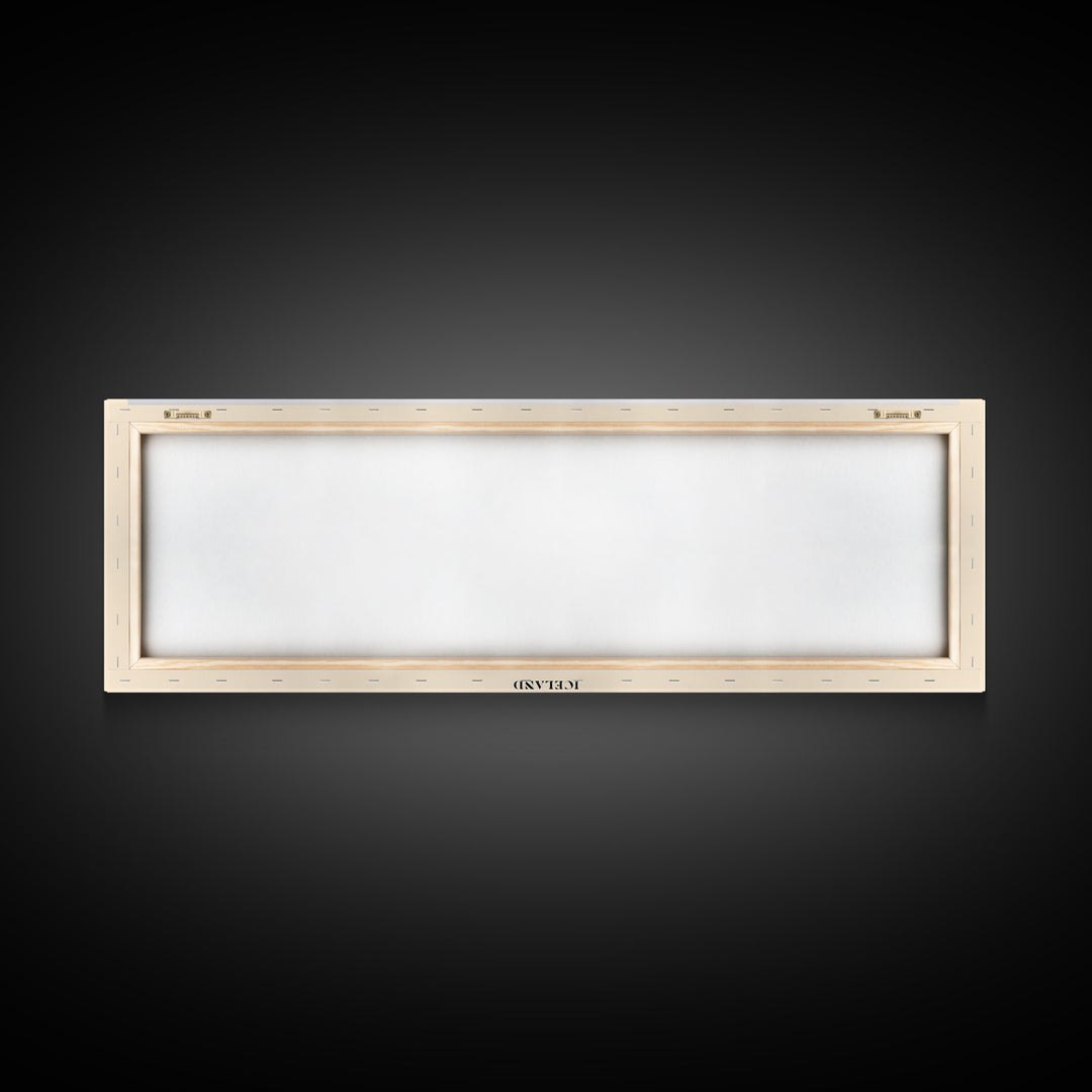 Hofsós Beach, Iceland Watercolor Beach Print, Vacation Gift, Iceland Wall Art, Framed Canvas Print, Framed Beach Painting