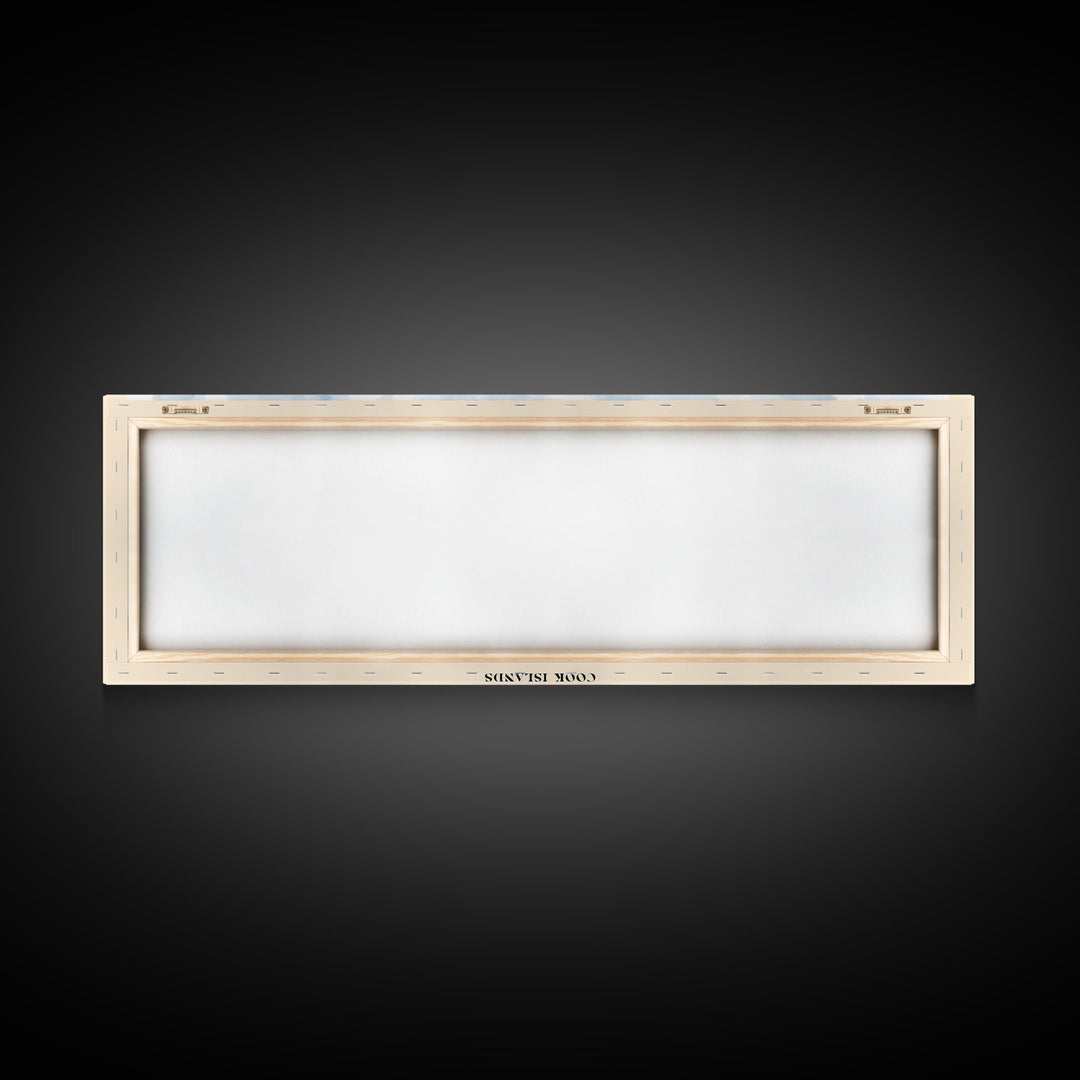 Honeymoon Island, Cook Islands Watercolor Print, Vacation Gift, Cook Islands Wall Art, Beach Painting, Beach Decor, Beach Or Lakehouse Art