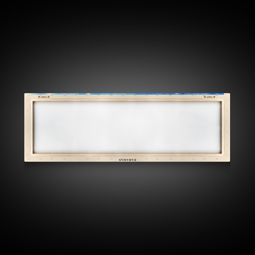 Junkanoo Beach, Bahamas Watercolor Print, Vacation Gift, Bahamas Wall Art, Beach Painting, Beach Decor, Beach Or Lakehouse Art