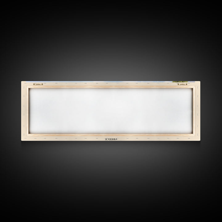 Koukounaries Beach, Greece Watercolor Beach Print, Vacation Gift, Greece Wall Art, Framed Canvas Print, Framed Beach Painting