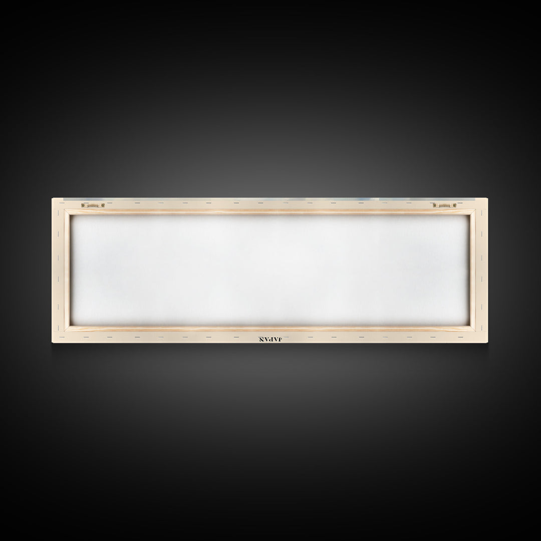 Kyushu, Japan Watercolor Beach Print, Vacation Gift, Japan Wall Art, Framed Canvas Print, Framed Beach Painting