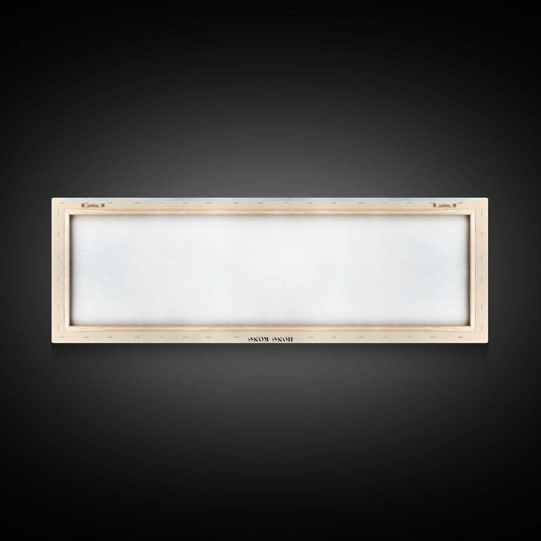 Lido Beach, Hong Kong Watercolor Print, Vacation Gift, Hong Kong Wall Art, Beach Painting, Beach Decor, Large Wall Art, Wood Frame Art