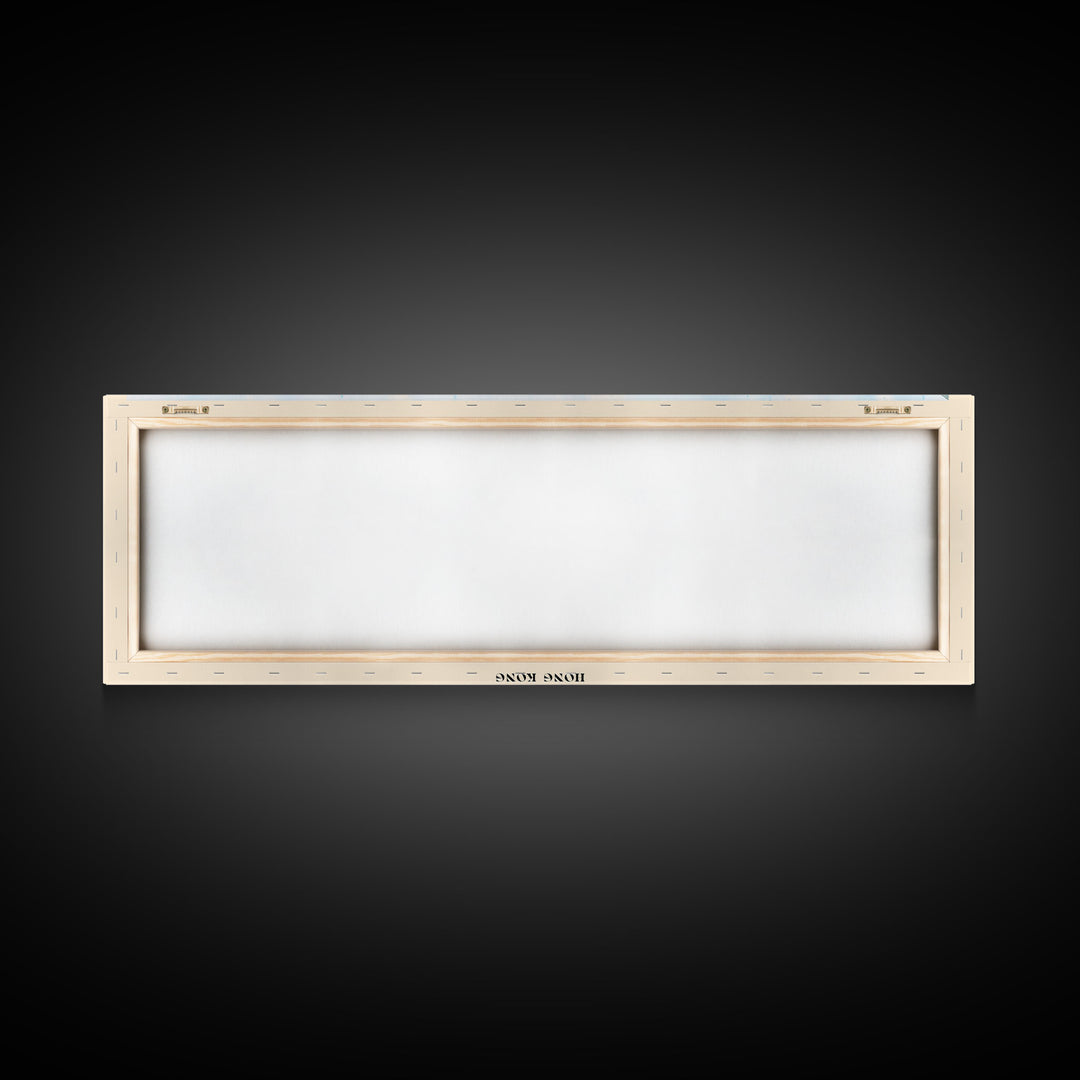 Lo So Shing Beach, Hong Kong Watercolor Beach Print, Vacation Gift, Hong Kong Wall Art, Framed Canvas Print, Framed Beach Painting