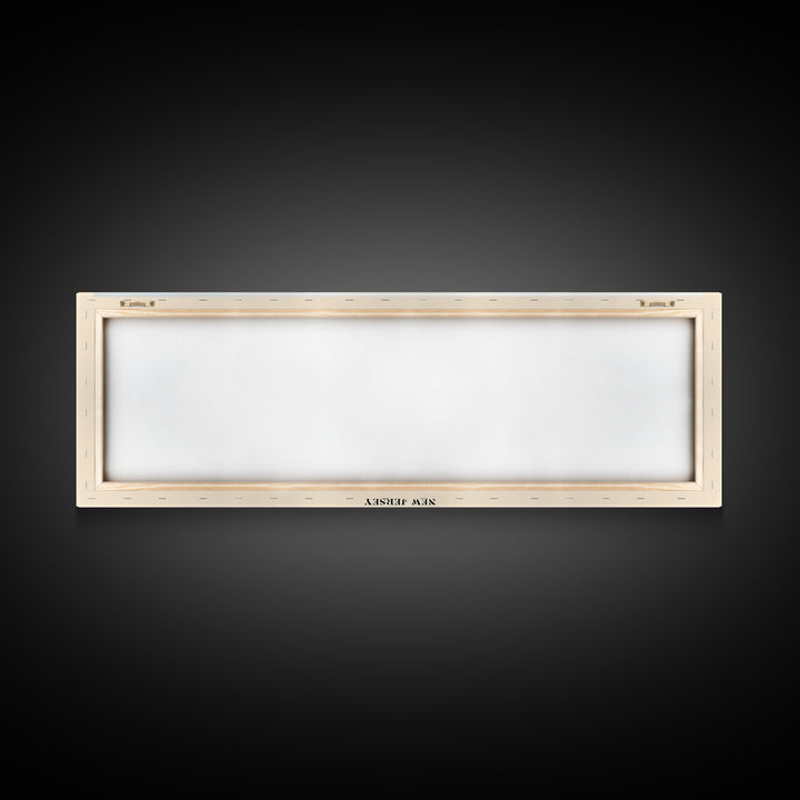 Long Beach Island, New Jersey Watercolor Print, Vacation Gift, New Jersey Wall Art, Beach Painting, Beach Decor, Large Wall Art, Wood Frame Art