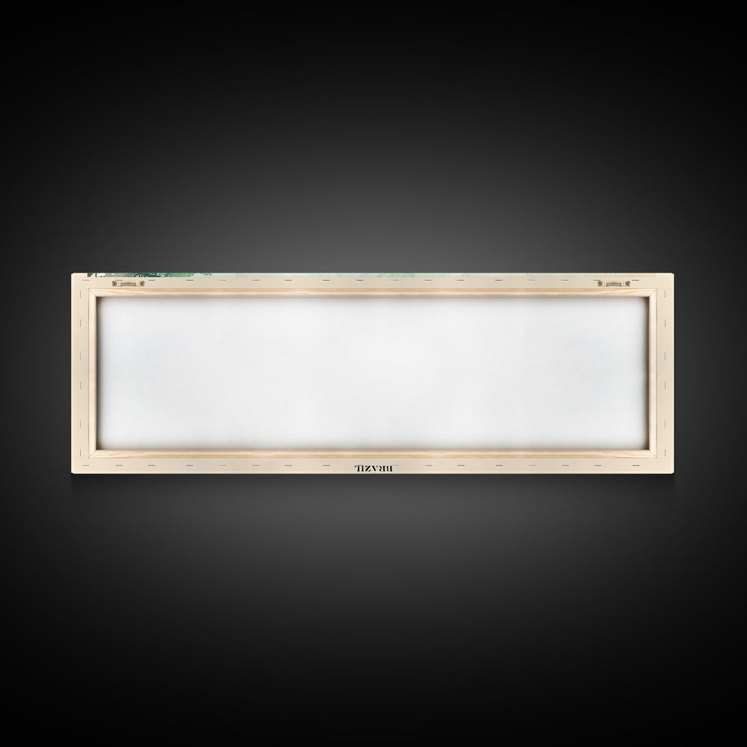 Lopes Mendes Beach, Brazil Watercolor Print, Vacation Gift, Brazil Wall Art, Beach Painting, Beach Decor, Beach Or Lakehouse Art