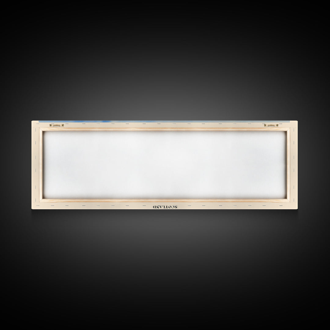 Luskentyre Beach, Scotland Watercolor Beach Print, Vacation Gift, Scotland Wall Art, Framed Canvas Print, Framed Beach Painting