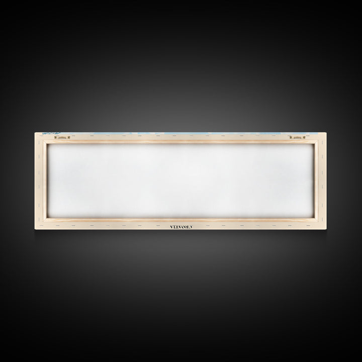 Mala Kolombarica, Croatia Watercolor Beach Print, Vacation Gift, Croatia Wall Art, Framed Canvas Print, Framed Beach Painting