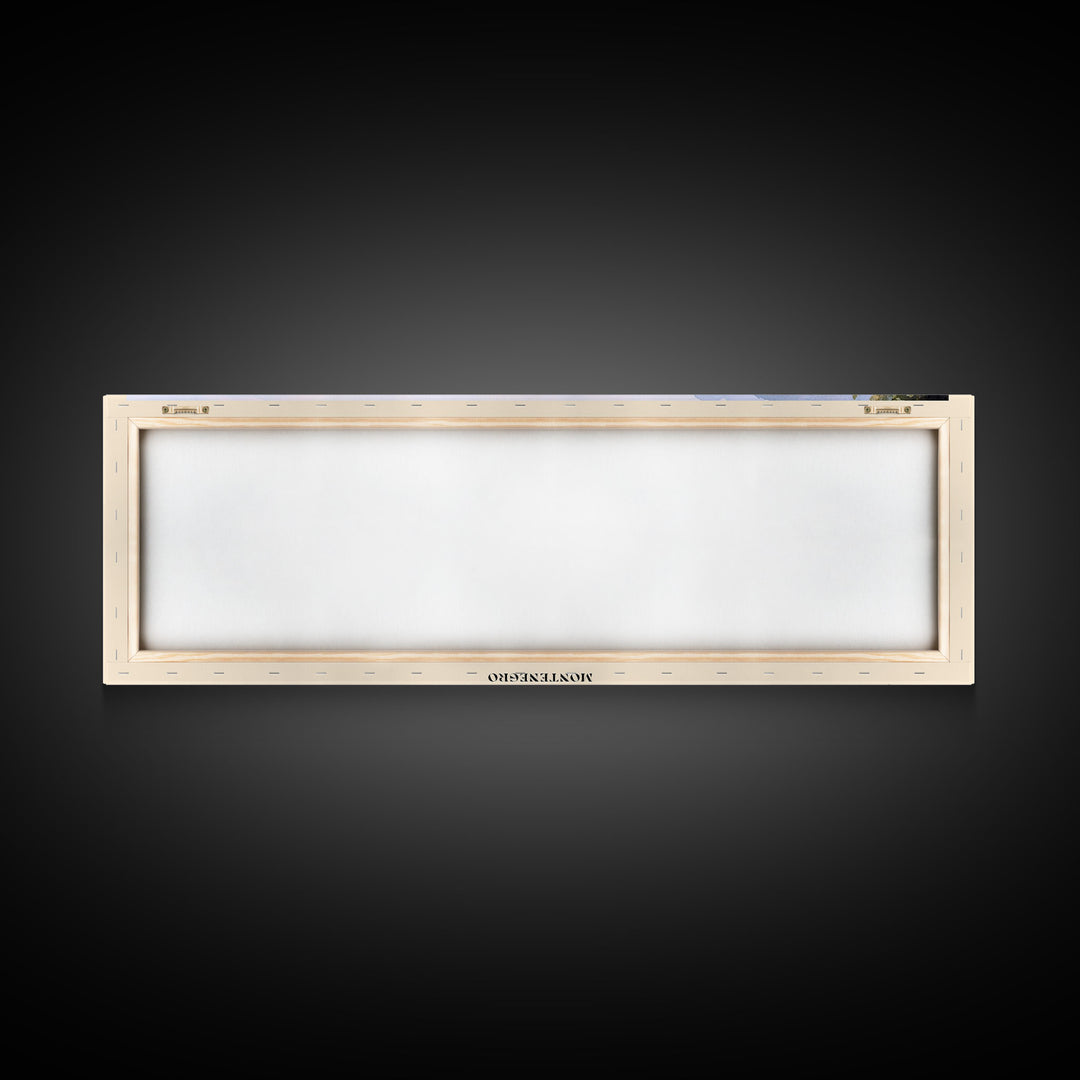 Mala Plaža Beach, Montenegro Watercolor Print, Vacation Gift, Montenegro Wall Art, Vacation Wall Art, Vacatation Memories, Beach Decor, Beach Or Lakehouse Art