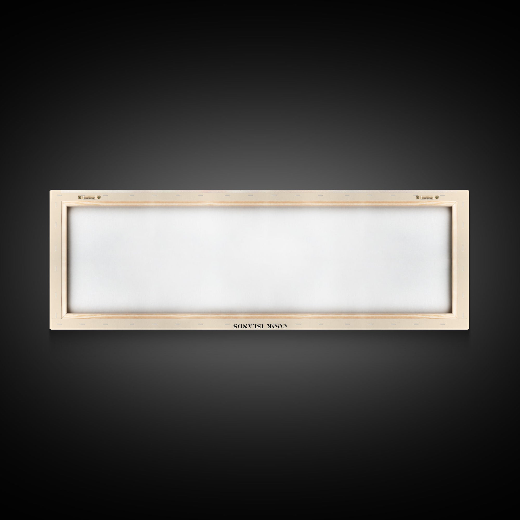 Mangaia, Cook Islands Watercolor Print, Vacation Gift, Cook Islands Wall Art, Beach Painting, Beach Decor, Large Wall Art, Wood Frame Art