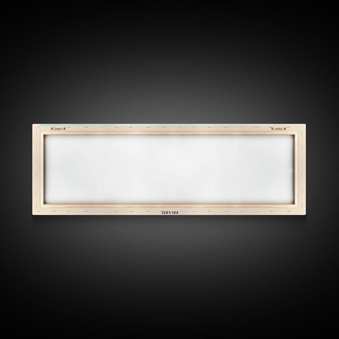 Marajó Archipelago, Brazil Watercolor Print, Vacation Gift, Brazil Wall Art, Beach Painting, Beach Decor, Large Wall Art, Wood Frame Art