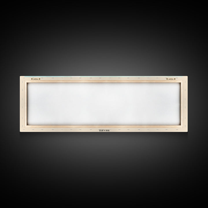 Marajó Archipelago, Brazil Watercolor Print, Vacation Gift, Brazil Wall Art, Beach Painting, Beach Decor, Large Wall Art, Wood Frame Art