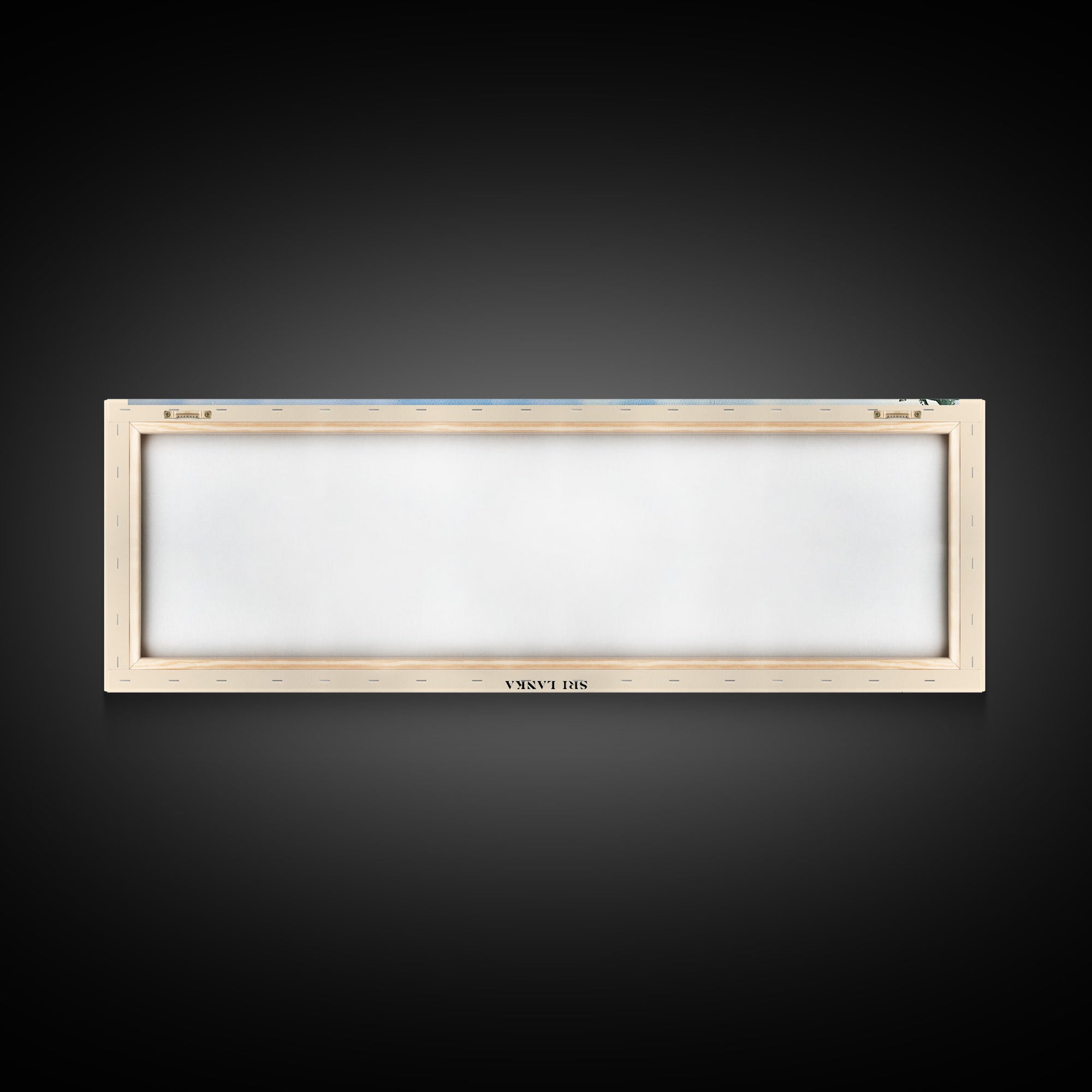 Marakolliya, Sri Lanka Watercolor Beach Print, Vacation Gift, Sri Lanka Wall Art, Framed Canvas Print, Framed Beach Painting