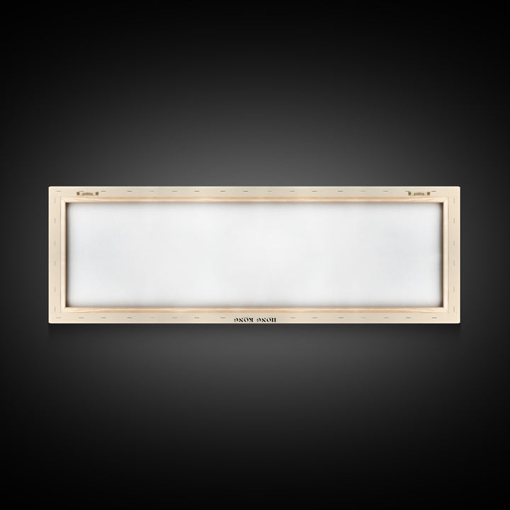 Middle Bay Beach, Hong Kong Watercolor Print, Vacation Gift, Hong Kong Wall Art, Beach Painting, Beach Decor, Large Wall Art, Wood Frame Art