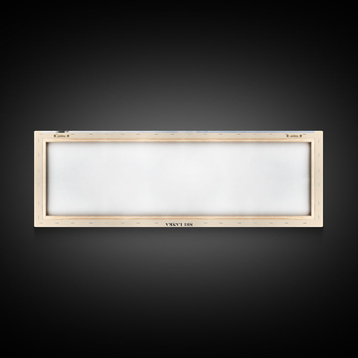 Mirissa, Sri Lanka Watercolor Beach Print, Vacation Gift, Sri Lanka Wall Art, Framed Canvas Print, Framed Beach Painting