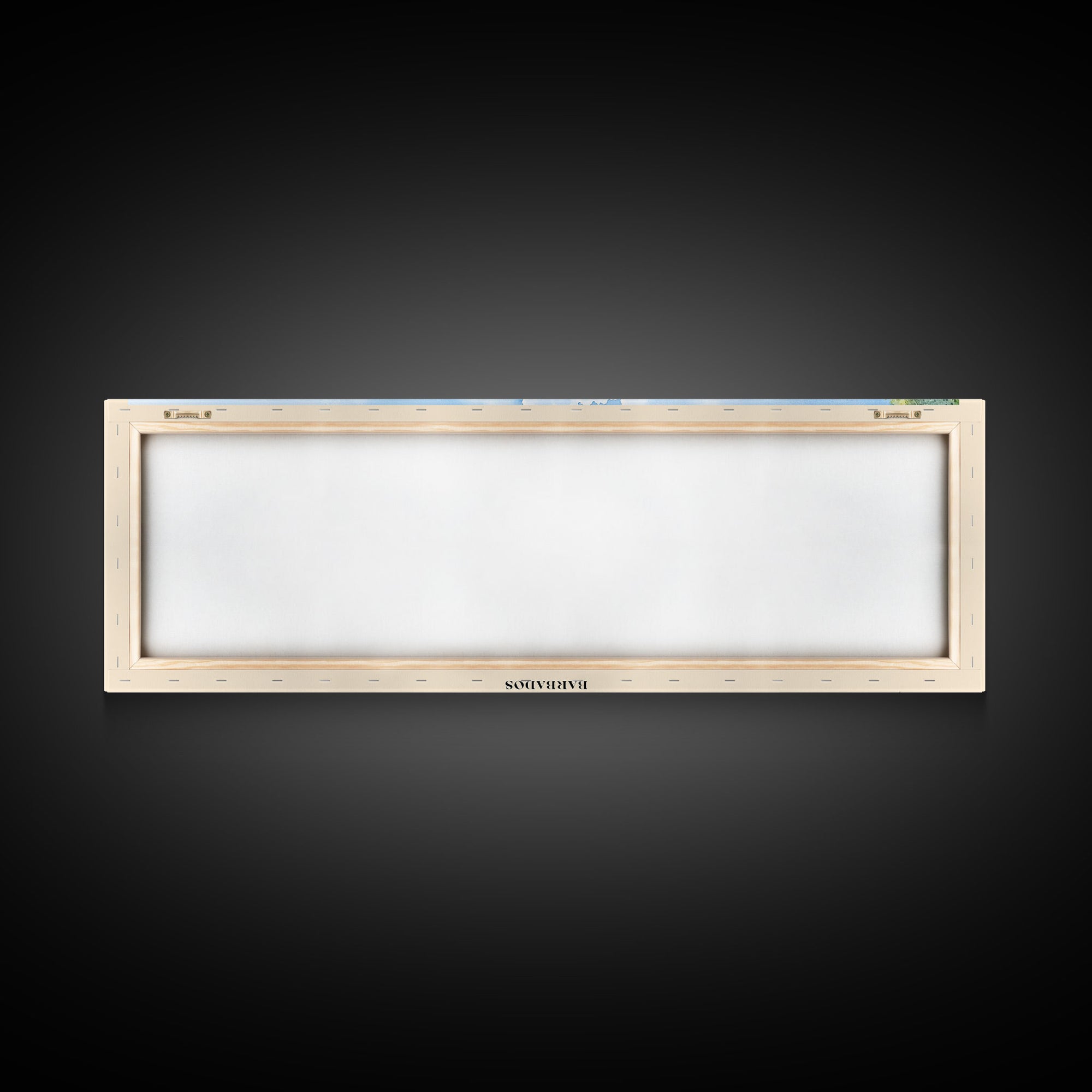 Mullins Beach, Barbados Watercolor Beach Print, Vacation Gift, Barbados Wall Art, Framed Canvas Print, Framed Beach Painting