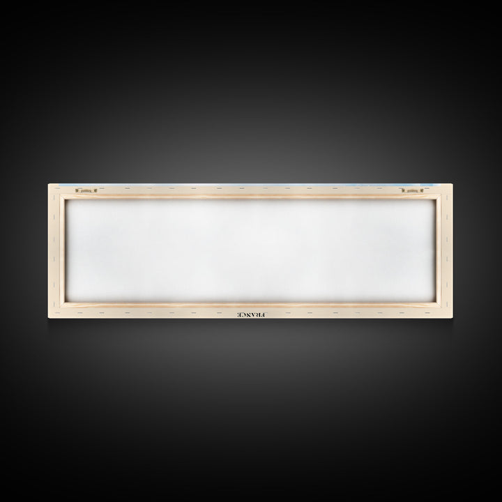 Plage de Piémanson, France Watercolor Print, Vacation Gift, France Wall Art, Beach Painting, Beach Decor, Large Wall Art, Wood Frame Art