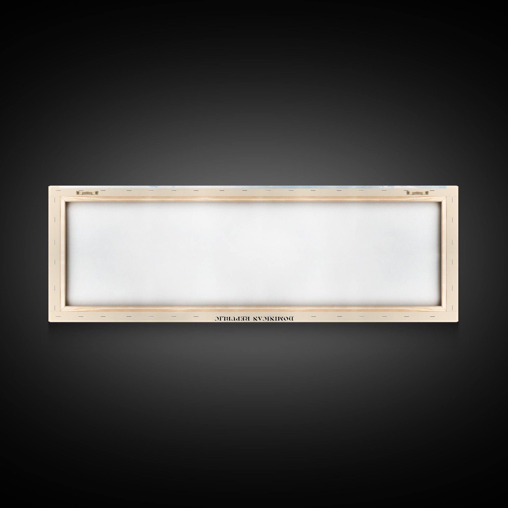 Playa Grande, Dominican Republic Watercolor Beach Print, Vacation Gift, Dominican Republic Wall Art, Framed Canvas Print, Framed Beach Painting