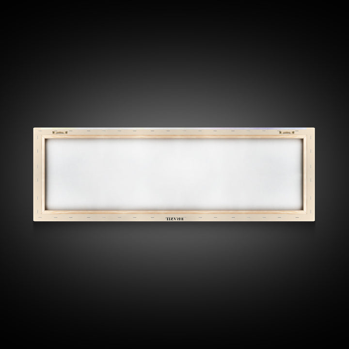 Praia de Pipa, Brazil Watercolor Beach Print, Vacation Gift, Brazil Wall Art, Framed Canvas Print, Framed Beach Painting