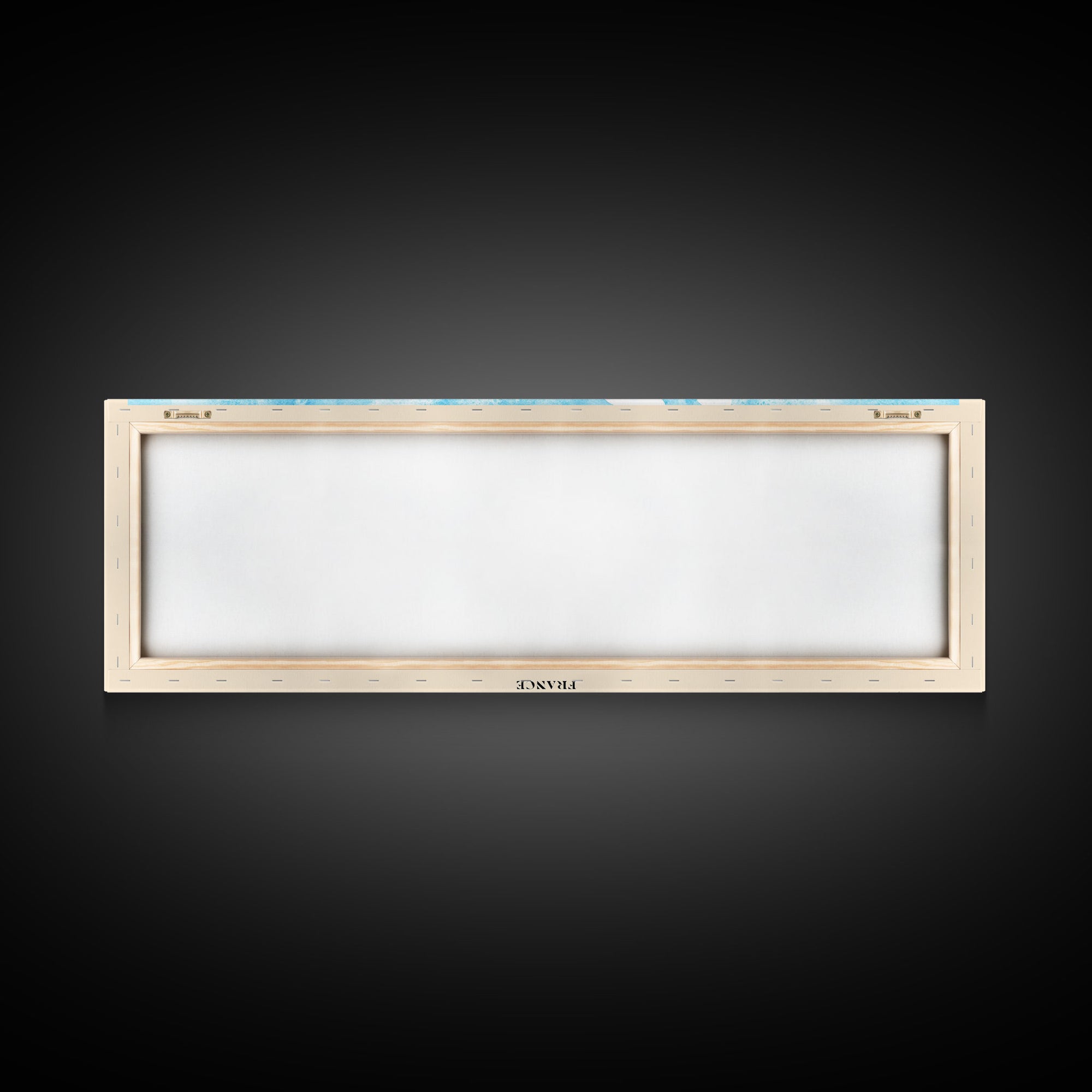 Reunion Island, France Watercolor Beach Print, Vacation Gift, France Wall Art, Framed Canvas Print, Framed Beach Painting