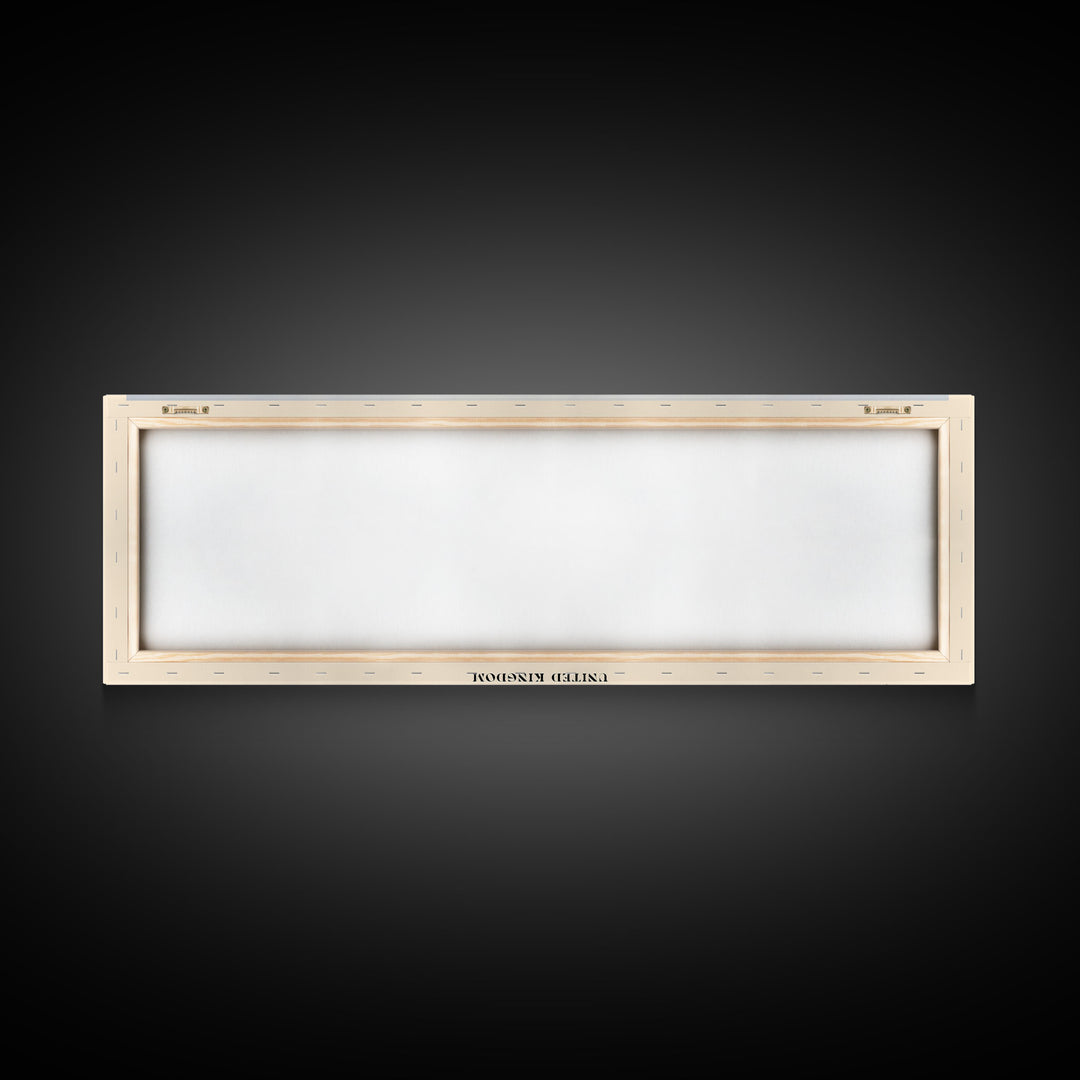 Shell Bay, United Kingdom Watercolor Beach Print, Vacation Gift, United Kingdom Wall Art, Framed Canvas Print, Framed Beach Painting