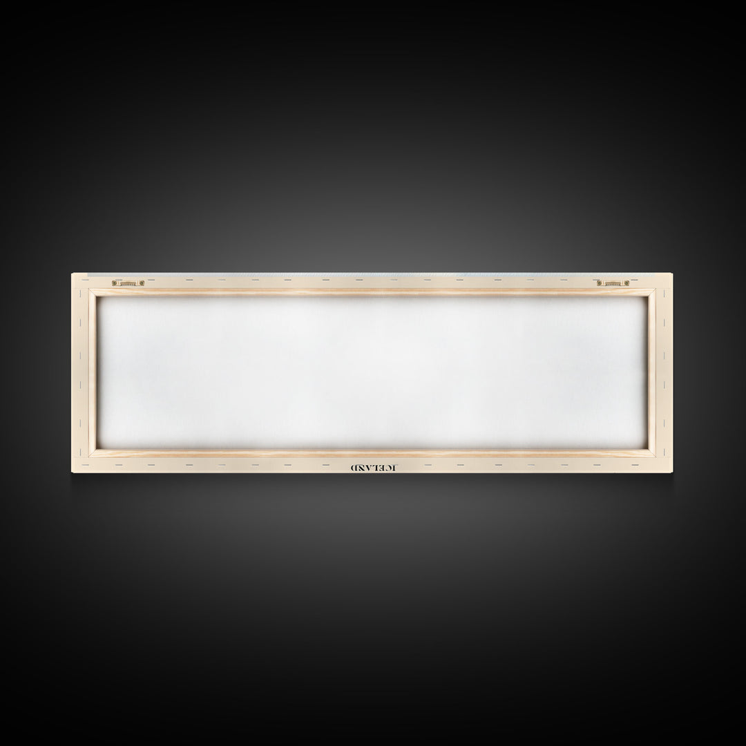 Ólafsfjörður Beach, Iceland Watercolor Print, Vacation Gift, Iceland Wall Art, Beach Painting, Beach Decor, Large Wall Art, Wood Frame Art