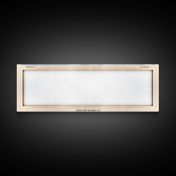 Frederiksted Beach, US Virgin islands Watercolor Beach Print, Vacation Gift, US Virgin islands Wall Art, Beach Painting, Beach Decor, Beach Painting