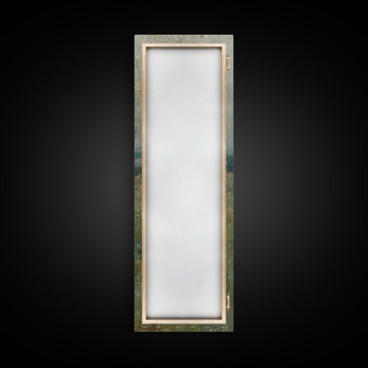 Blossom Field Mercy – Framed Canvas Print – Skinny Art – Christian Art Print – Christian Wall Art – Jesus Painting – Christian Art