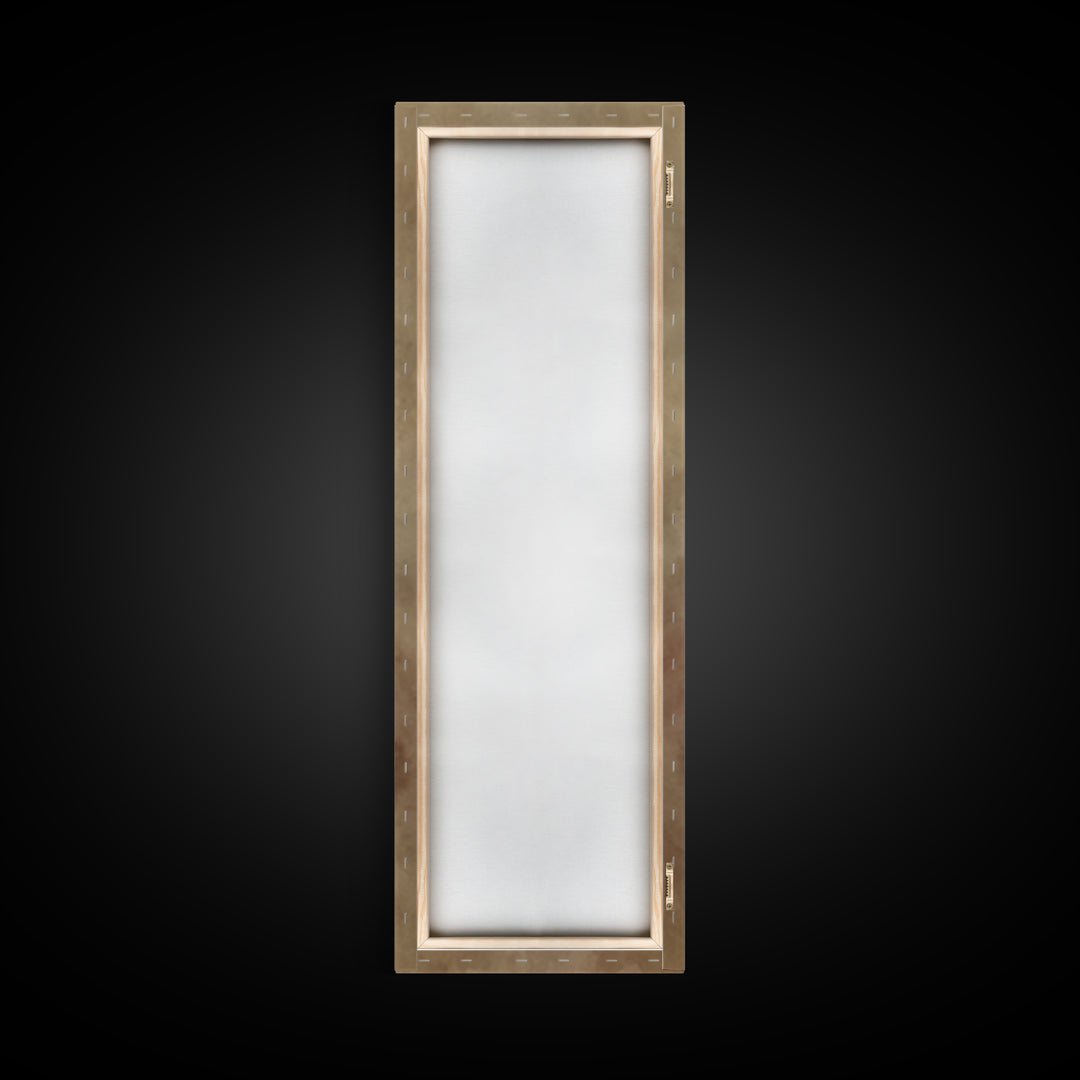 Heaven’s Soft Glow – Framed Canvas Print – Christian Art Canvas – Christian Art – Christian Wall Art – Narrow Art – Minimalist Christian Ar