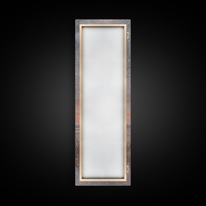 Celestial Caravan | Framed Canvas Print | Tall Skinny Art Print | Christian Wall Art | Christian Art Canvas | Christmas Art