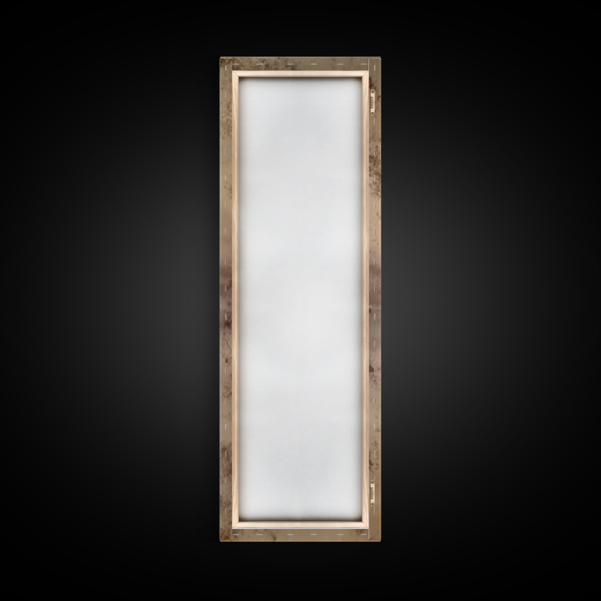 Desert Redeemer | Framed Canvas Print | Skinny Art | Christian Wall Art | Subtle Christian Art | Moody Christian Art