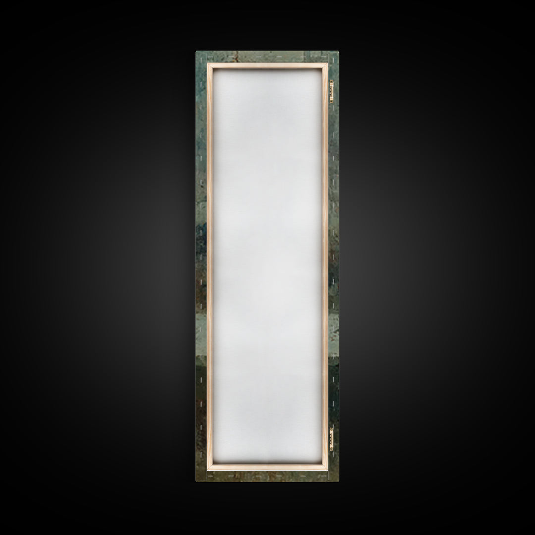 Everlasting Winter Light – Framed Canvas Print – Christian Wall Art – Narrow Art – Christian Art Canvas – Christmas Art – Christian Christm