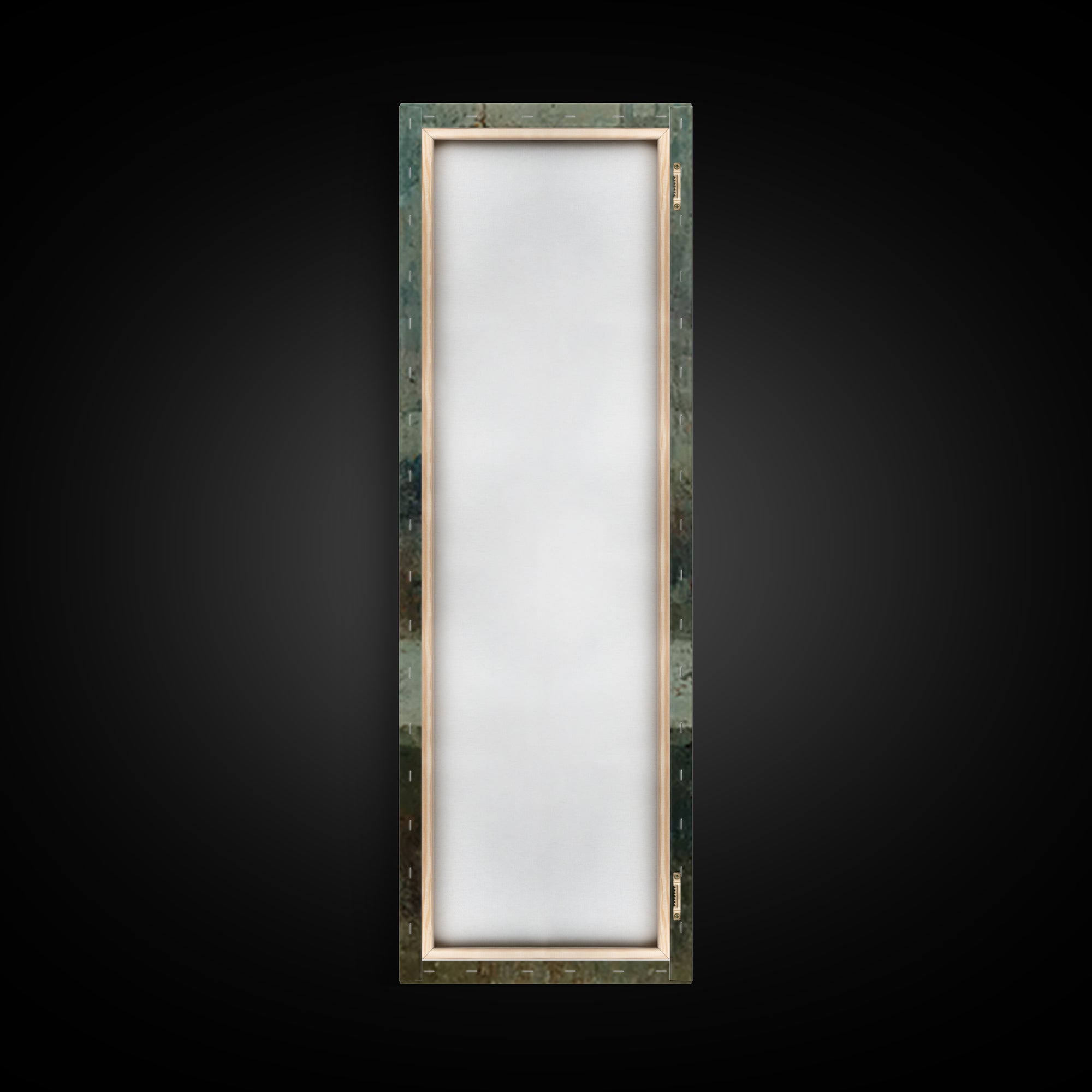 Everlasting Winter Light – Framed Canvas Print – Christian Wall Art – Narrow Art – Christian Art Canvas – Christmas Art – Christian Christm
