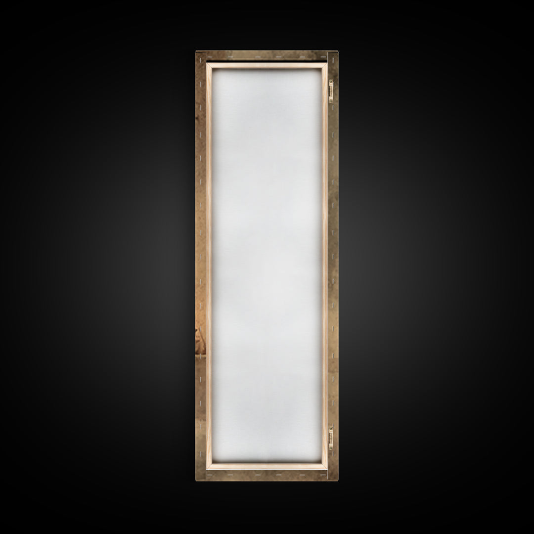 Midnight Passage – Framed Canvas Print – Tall Narrow Wall Art – Christian Art – Moody Christian Art – Christian Wall Art – Christmas Art