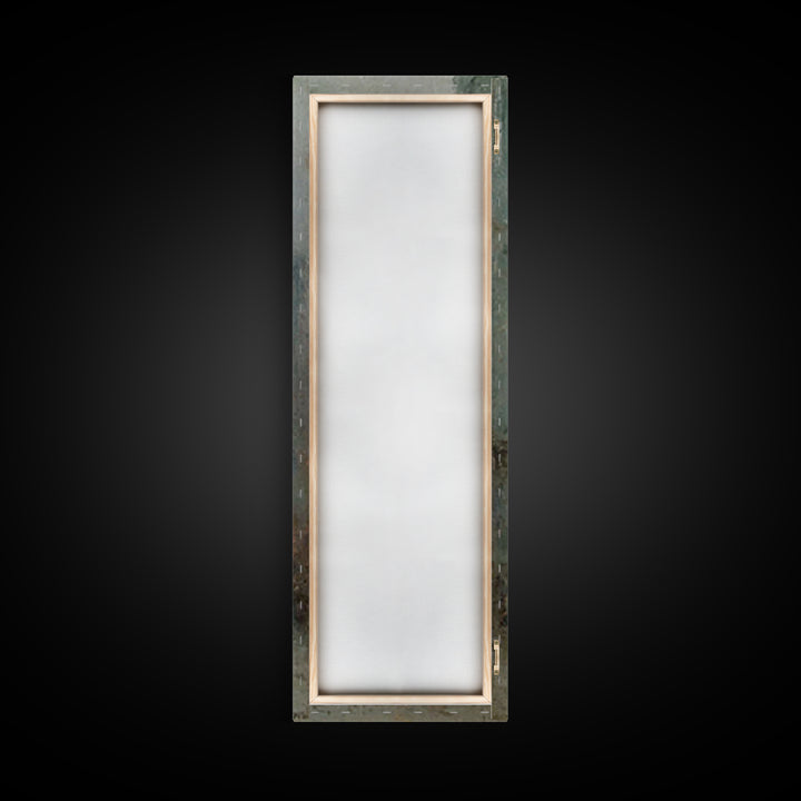 Eternal Chapel Glow – Framed Canvas Print – Christian Wall Art – Christian Art Painting – Vintage Christian Art – Tall Narrow Wall Art