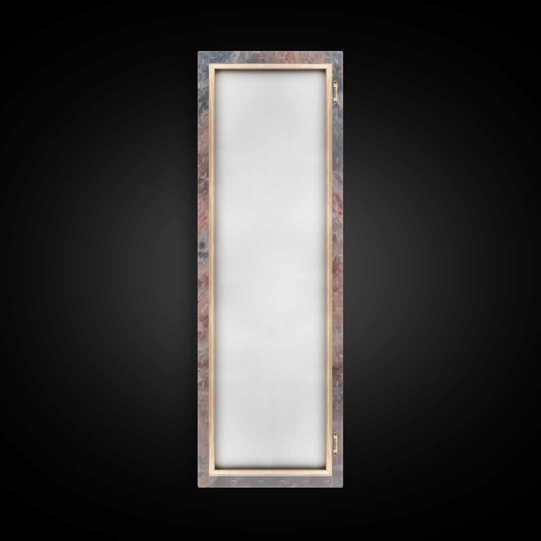 Radiant Ascension – Framed Canvas Print – Tall Narrow Wall Art – Christian Art Print – Christian Wall Art – Modern Christian Painting – Chr