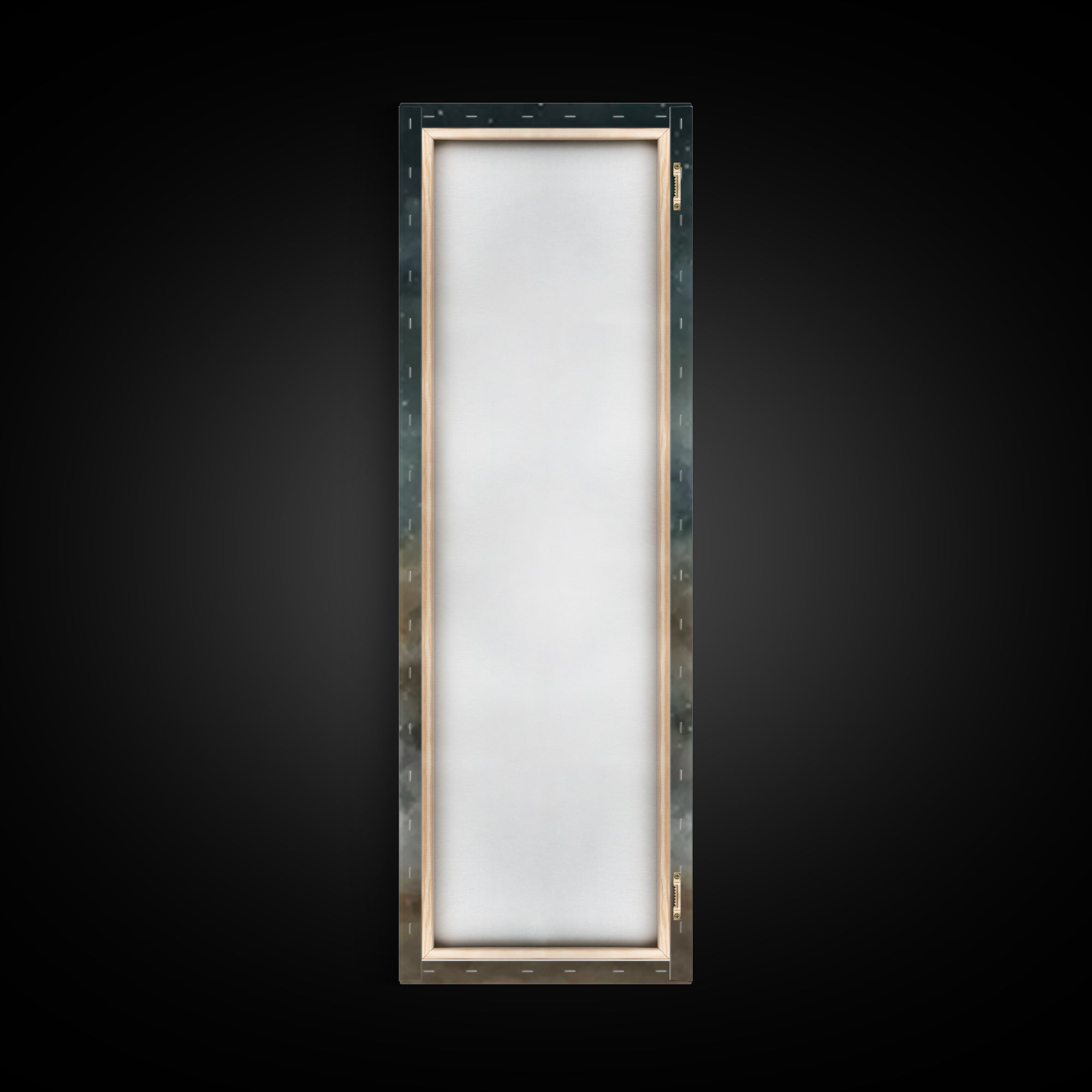 Angelic Field Light – Framed Canvas Print – Tall Narrow Wall Art – Christian Art Print – Christian Wall Art – Subtle Christian Paintings –