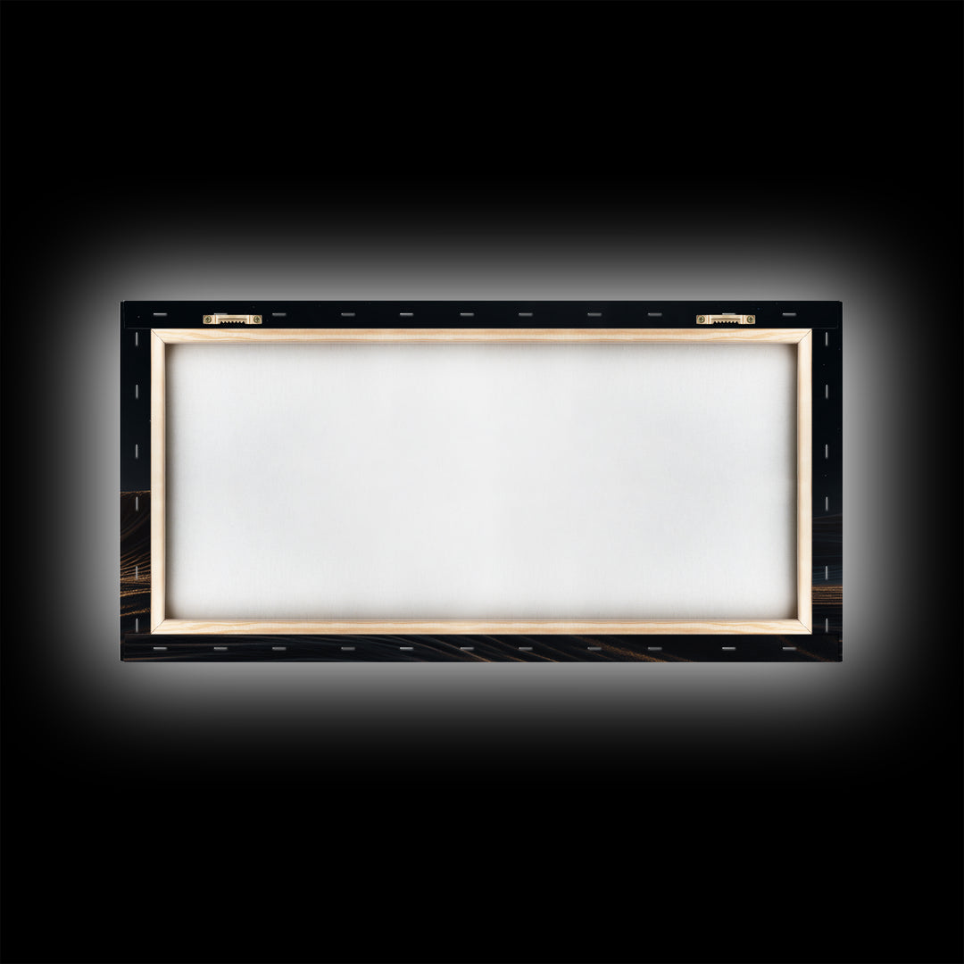 Sands of Bethlehem – Framed Canvas Print – Christian Art Canvas – Christmas Art – Christian Wall Art – Christian Painting – Modern Christma