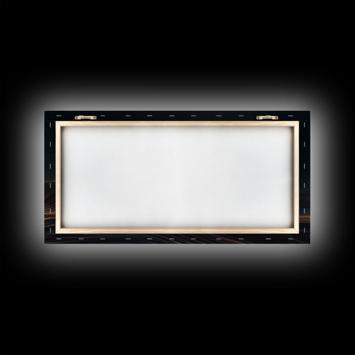 Sands of Bethlehem – Framed Canvas Print – Christian Art Canvas – Christmas Art – Christian Wall Art – Christian Painting – Modern Christma