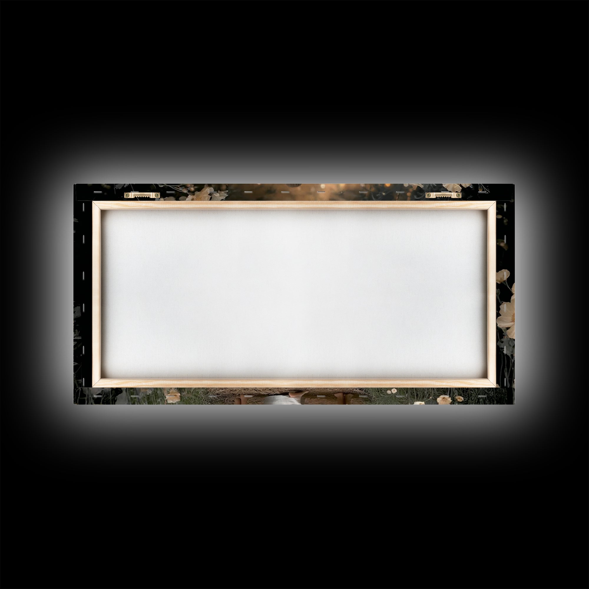 Garden Light Blessing, Framed Canvas Print, Jesus Painting, Christian Wall Art, Christian Art, Christian Art Canvas, Christian Gift