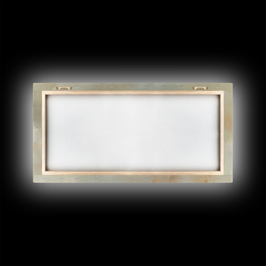 Rising Light – Framed Canvas Print – Christian Art Canvas – Christian Wall Art – Modern Christian Art – Christmas Wall Art