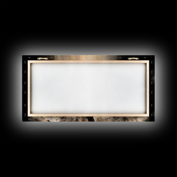 Divine Radiance – Framed Canvas Print – Christian Wall Art – Jesus Painting – Christian Art Canvas – Christian Christmas Decor