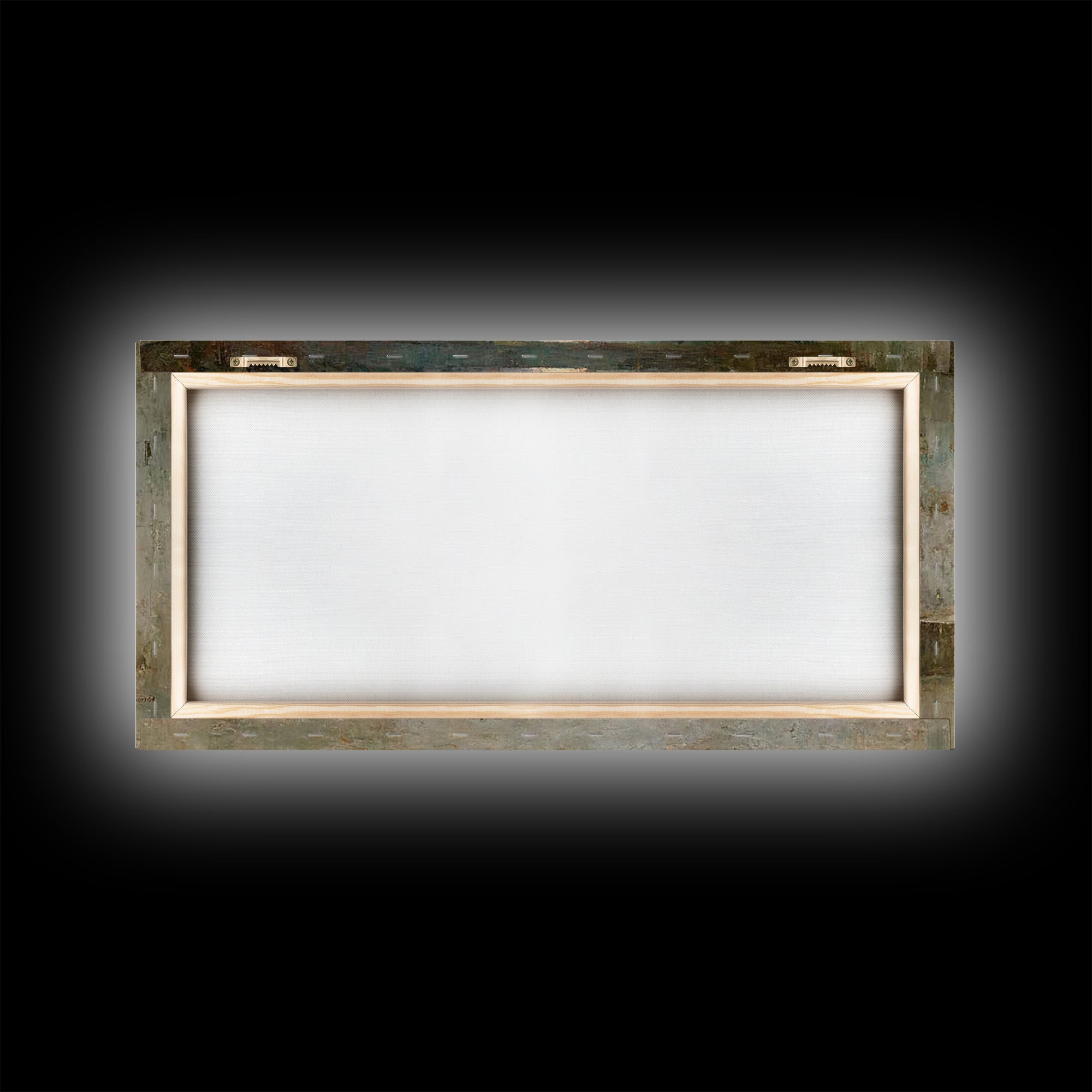 Radiant Cradle Hope | Framed Canvas Print | Christian Wall Art | Christian Christmas Art | Christmas Wall Art | Christian Gift