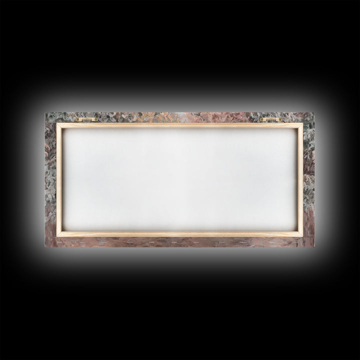 Heaven’s Tender Gift – Framed Canvas Print – Christian Wall Art – Christian Christmas Art – Christmas Art – Christian Art Canvas
