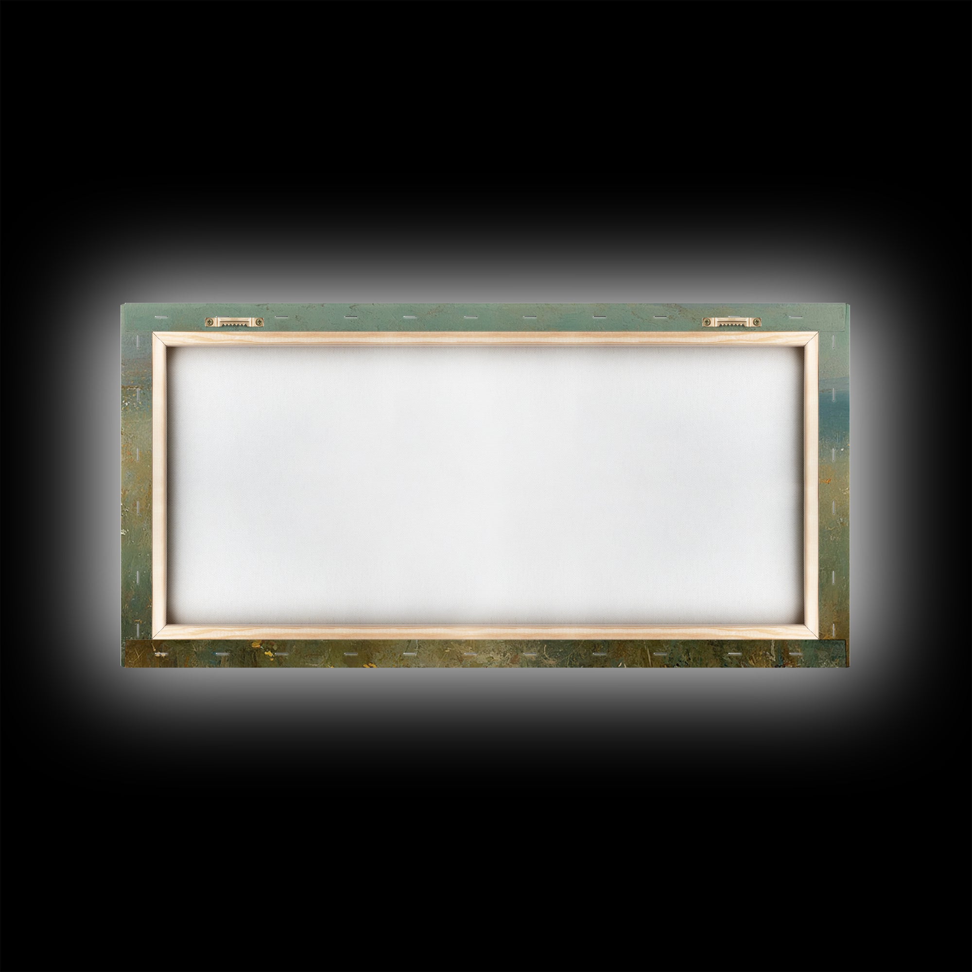 Garden Of Light – Framed Canvas Print – Christian Art Canvas – Jesus Painting – Christian Wall Art – Christian Christmas Art – Vintage Chri